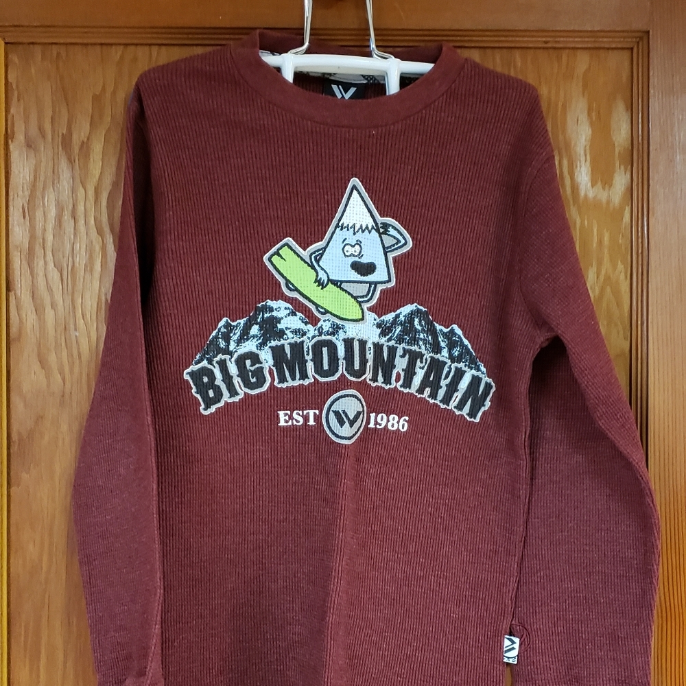 Shaun White long sleeve waffle shirt